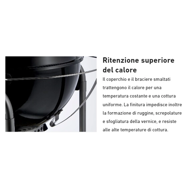 Vendita online Barbecue a carbone Weber Perfomer GBS Ø 57 cm BLACK